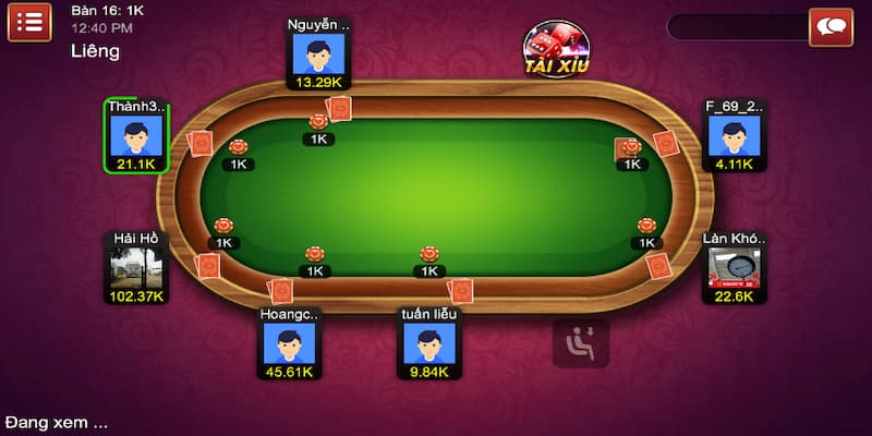 Luật chơi và cách chơi game bài Liêng